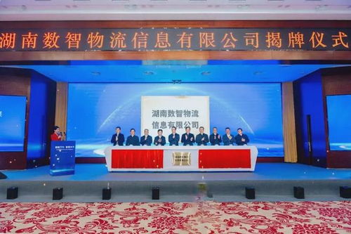 湖南數(shù)智物流信息公司成立 20億注冊資本引領(lǐng)物流信息化新篇章